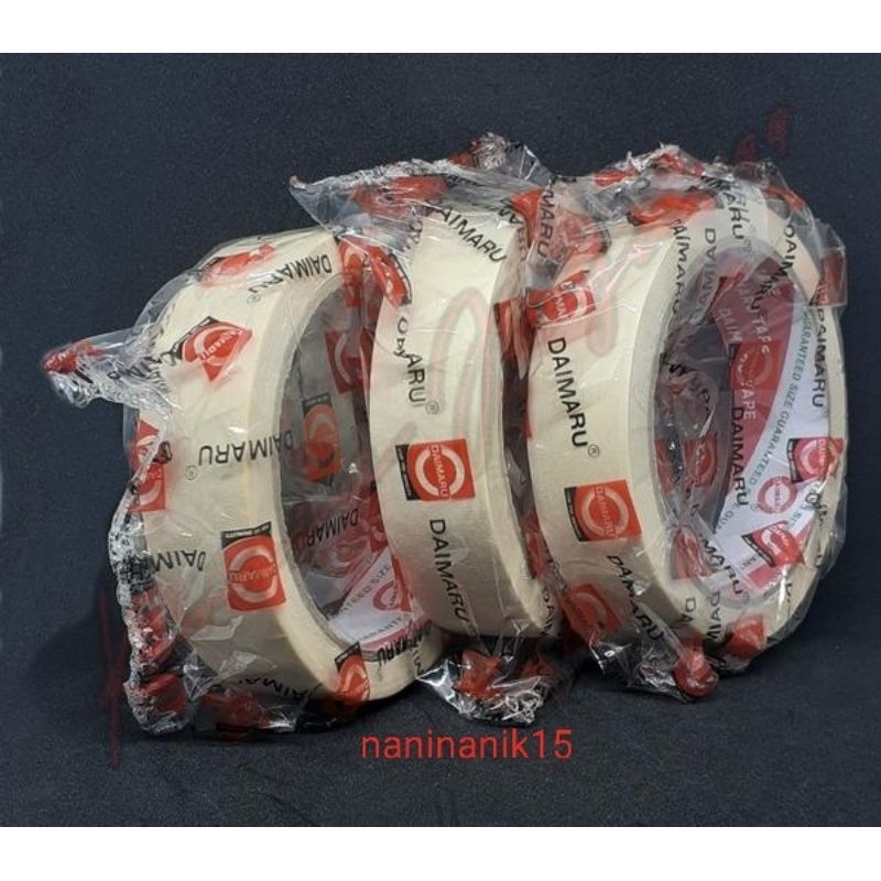 

LAKBAN KERTAS MASKING TAPE MERK DAIMARU 24MMX21 METER