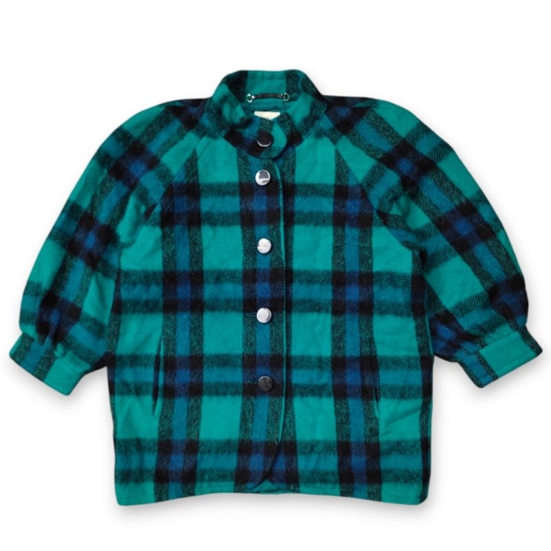 Parienne Tokyo Plaid Coat Jacket
