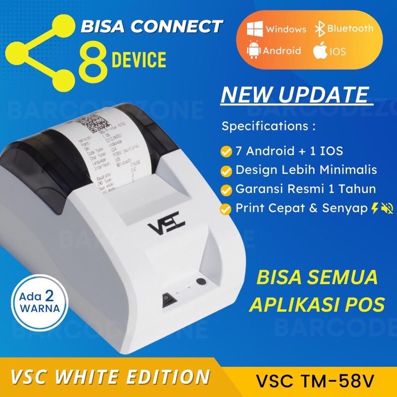 VSC receipt printer