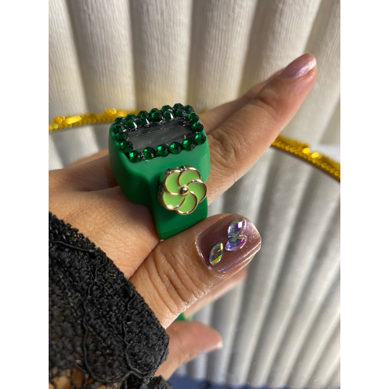 tasbih digital mini LED Swarovski cantik mewah elegan