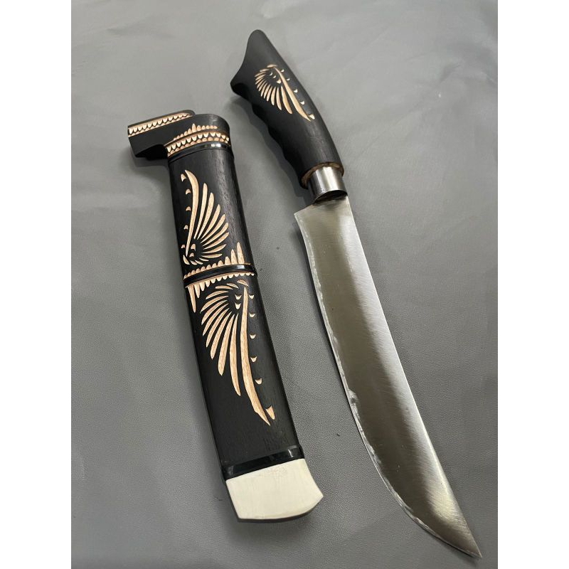 Pisau Skin Pisau Kebun Sarung Kayu