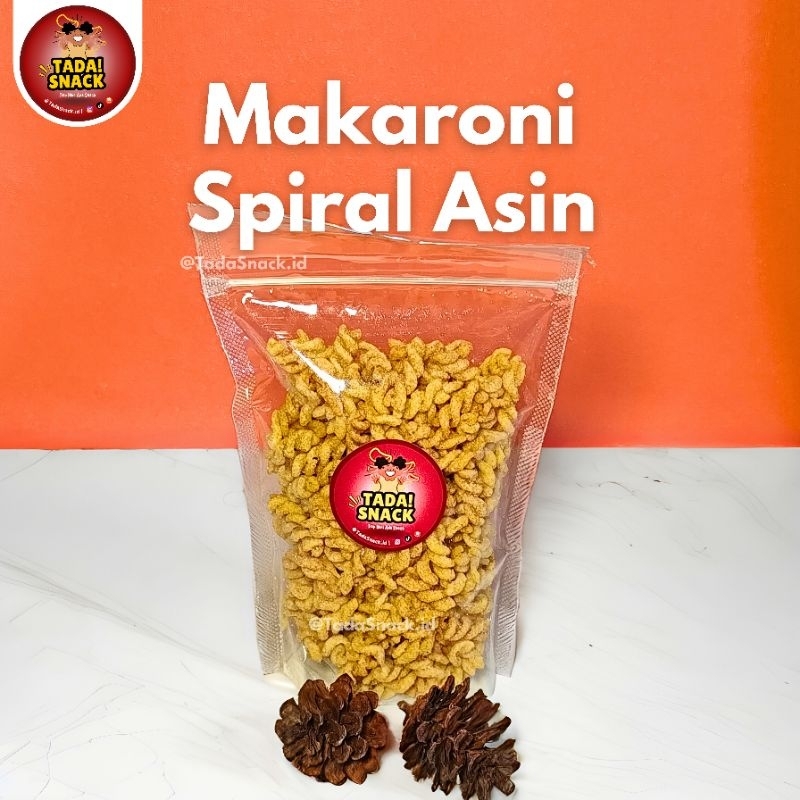 

Tada Snack Makaroni Spiral Asin Gurih Renyah Camilan