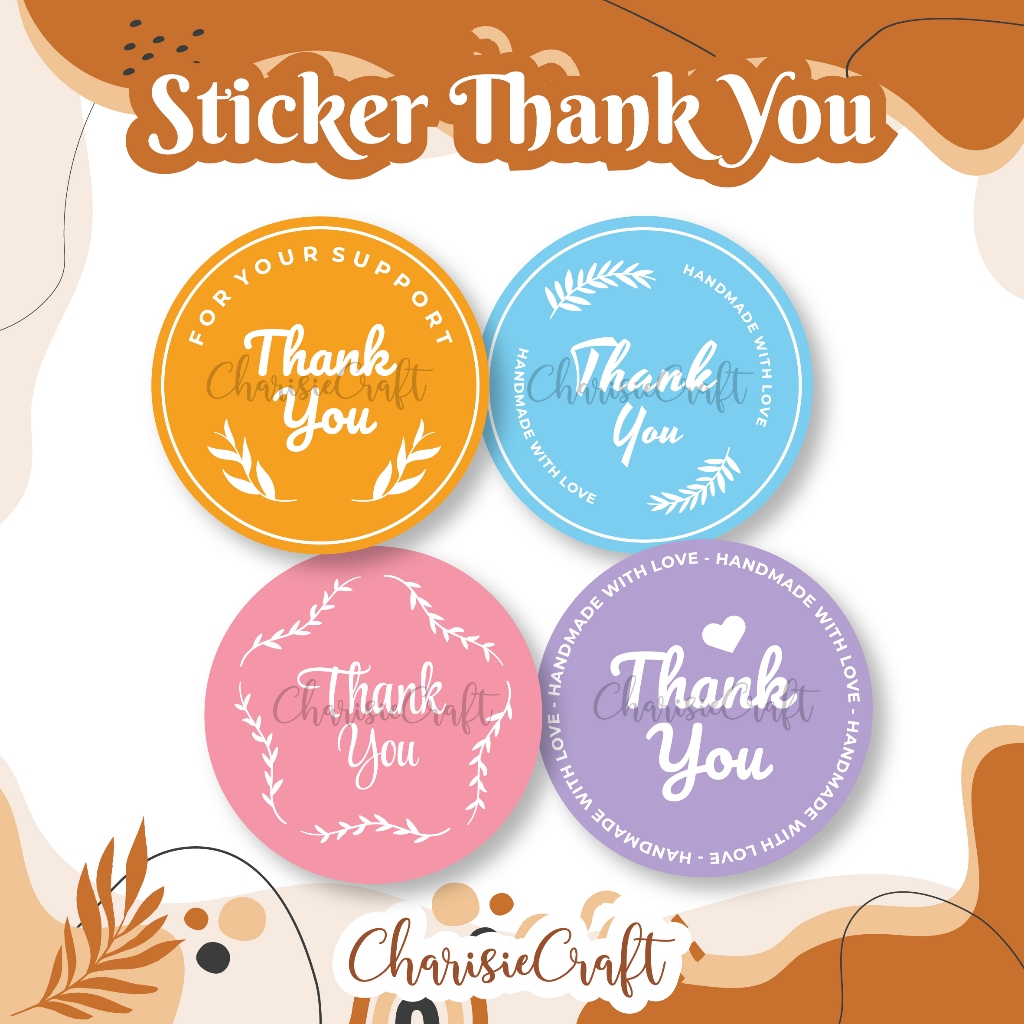 

Stiker Terima Kasih | Sticker Thank You | Thank You Sticker | Label Terima Kasih | Thank You Label