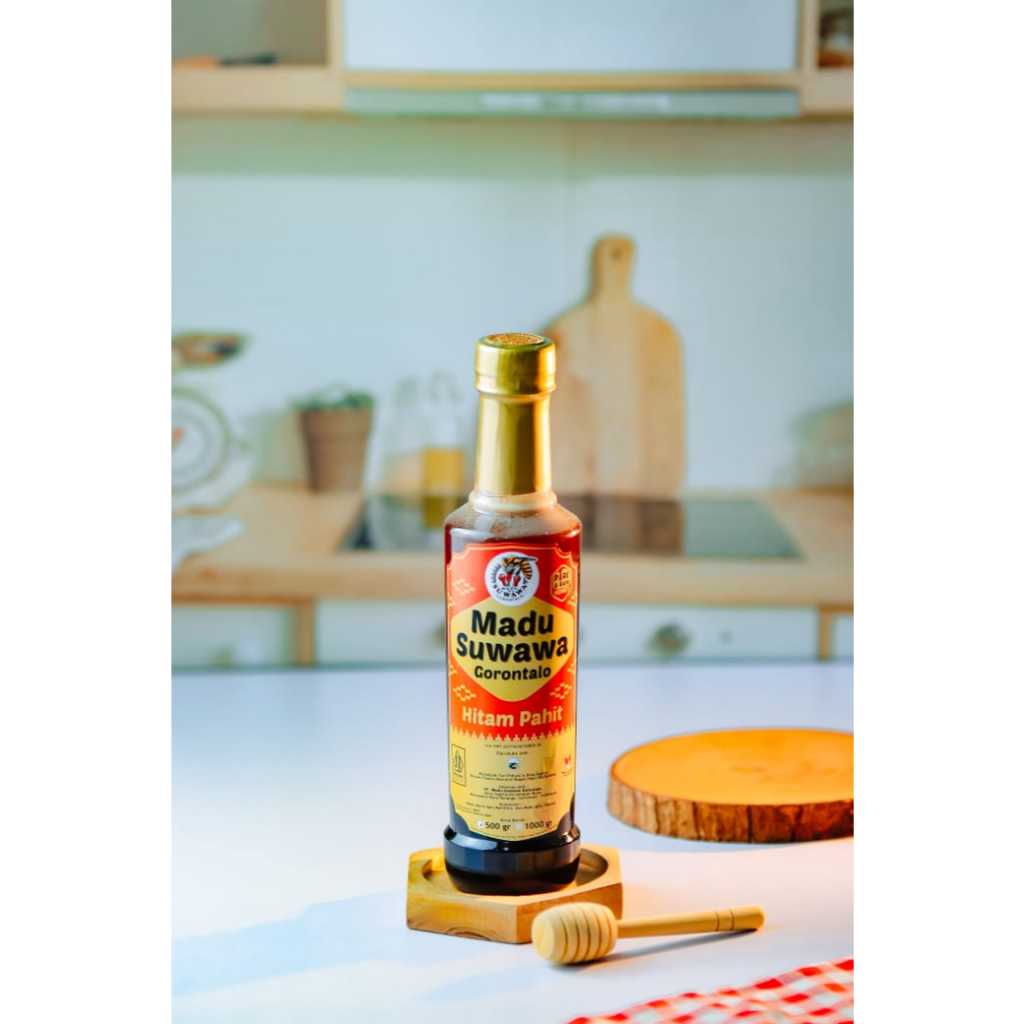 

Madu Asli 100% - Madu Hitam Pahit - Paduan Apis Dorsata nektar Pulai, Tanua Gorontalo dengan Apis Melifera nektar Akasia Carpa - Pure Natural Raw Honey
