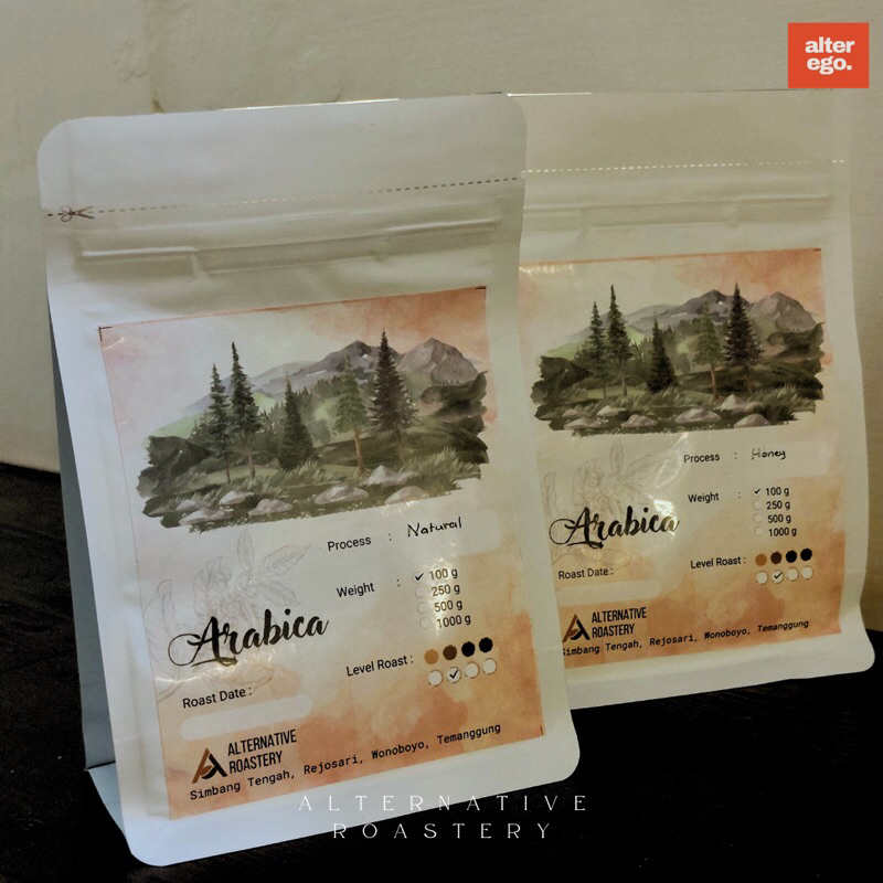 

Arabica Prau Temanggung | Single Origin | Honey, Natural 100gr