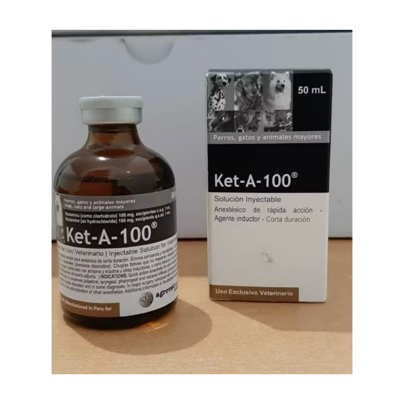 KET-A 100 Obat Untuk Hewan Original