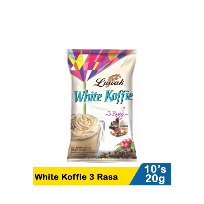 

Luwak white coffe 3 rasa