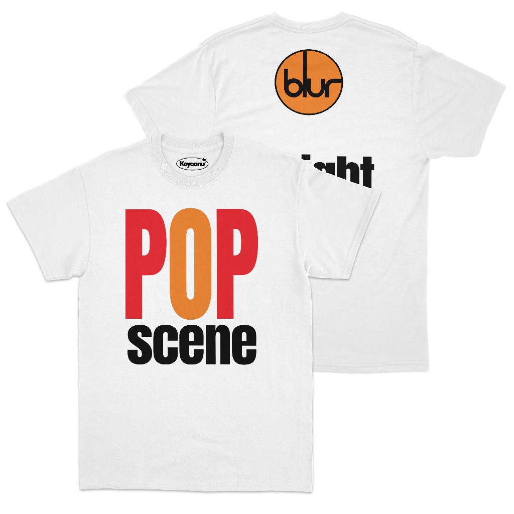 T-shirt Blur - Pop Scene | Kaos Band Blur