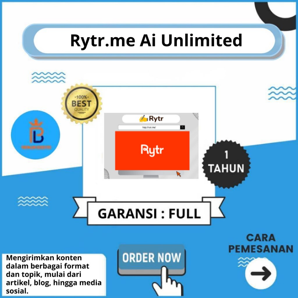 RYTR AI WRITING PREMIUM UNLIMITED WORDS