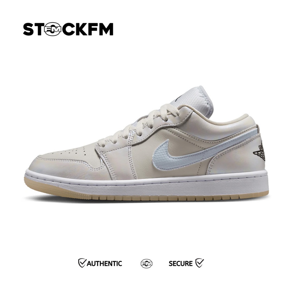 Nike Air Jordan 1 Low SE CNY Phantom Football Grey White Black (Wmns) Original