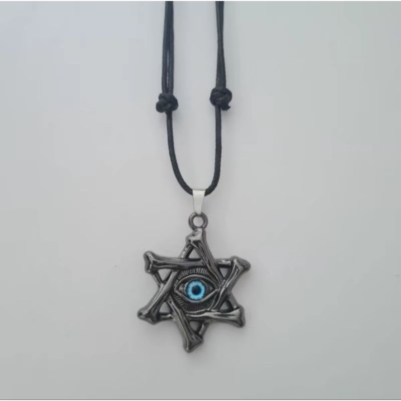 Kalung Tali Bintang Illuminati Keren Untuk Pria dan Wanita