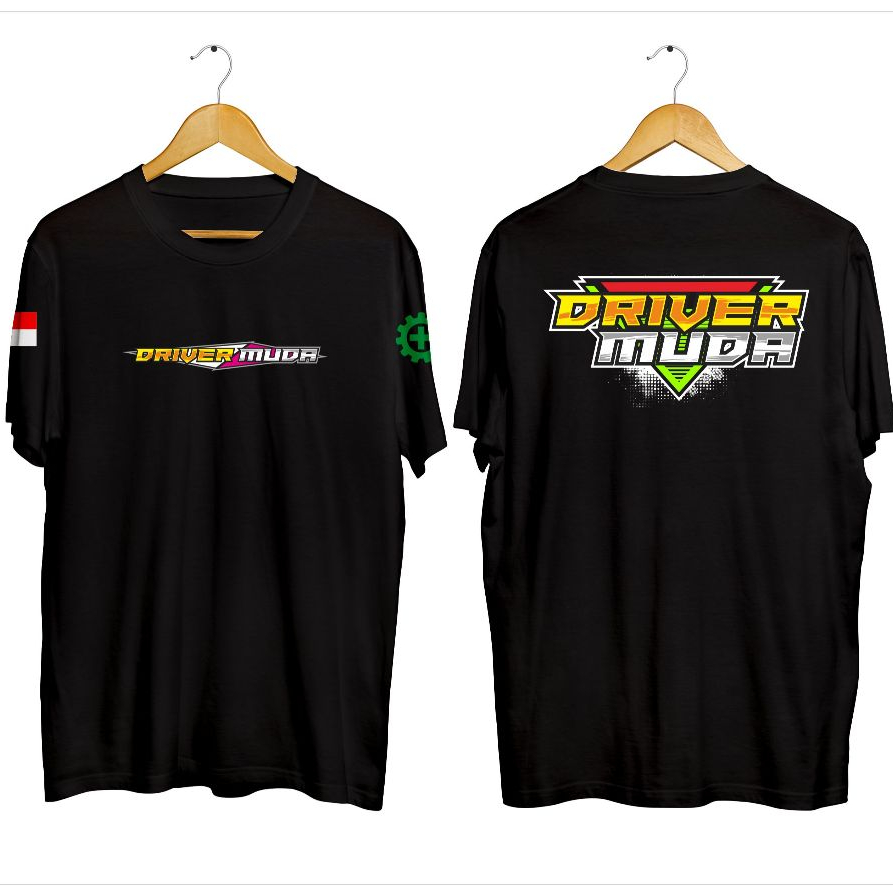 KAOS DRIVER MUDA KAIN KATUN COMBED 30s DAN 24s