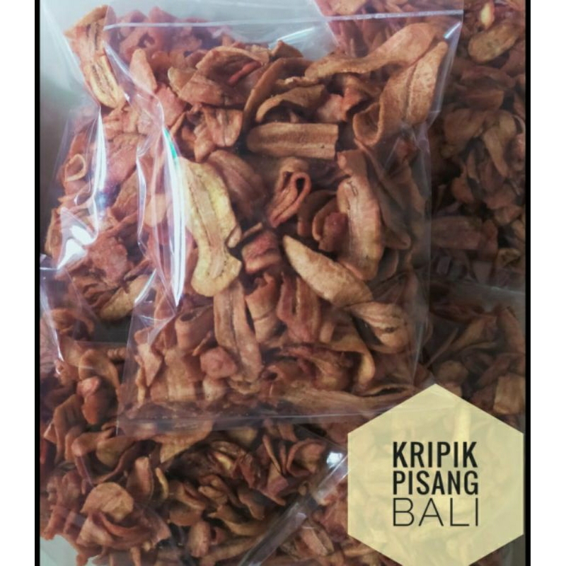 

Kripk Pisang Bali Kering Cokelat