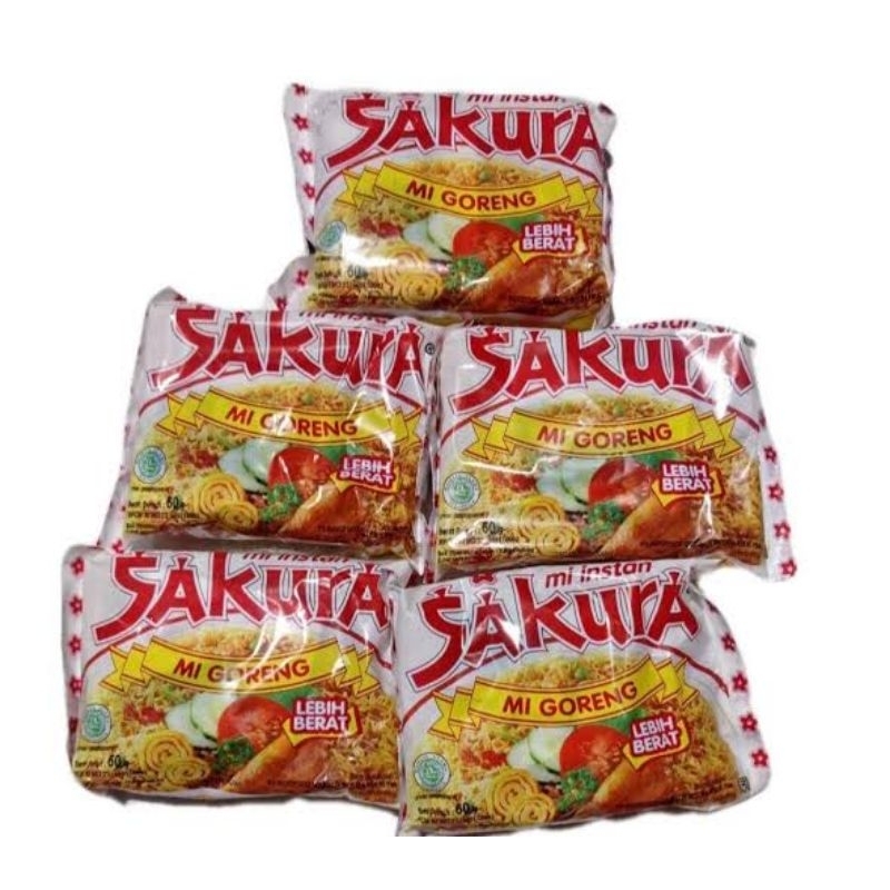 

SAKURA MIE INSTAN MIE JADUL LEGENDARIS mie instan Mie Sakura Goreng satuan