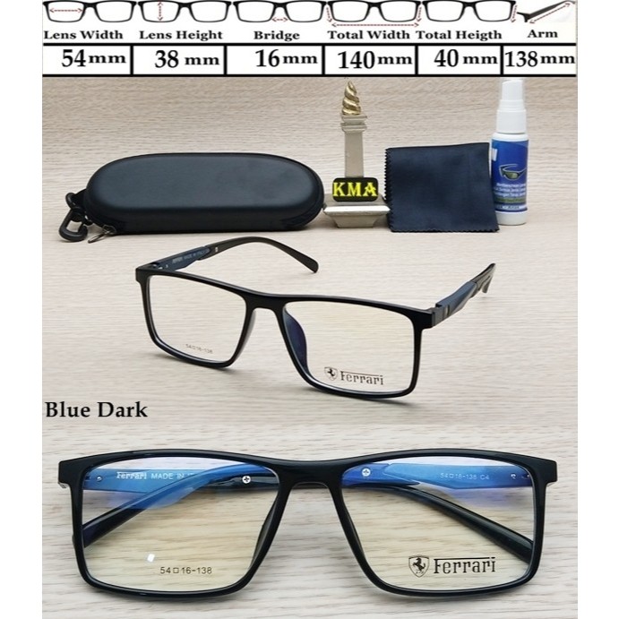 Frame FERRARI RACE frame kacamata minus sport frame ferrari kotak new