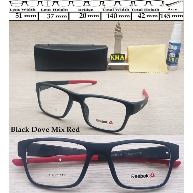 kacamata REEBOK kacamata minus frame kacamata sport reebok minus kotak
