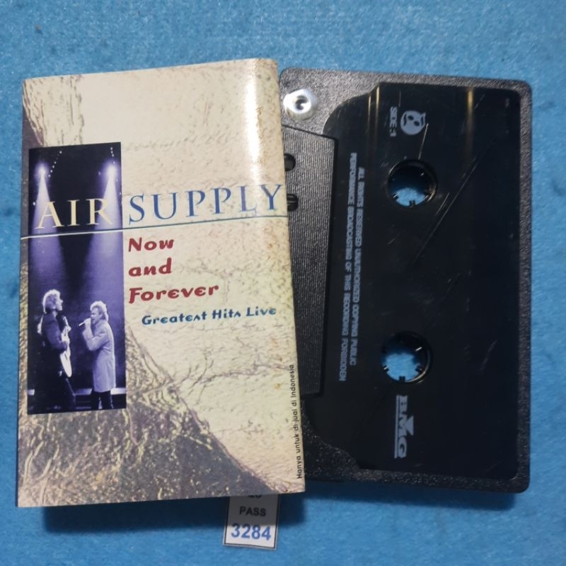 Kaset pita Air Supply / Now and Forever Great Hits Live