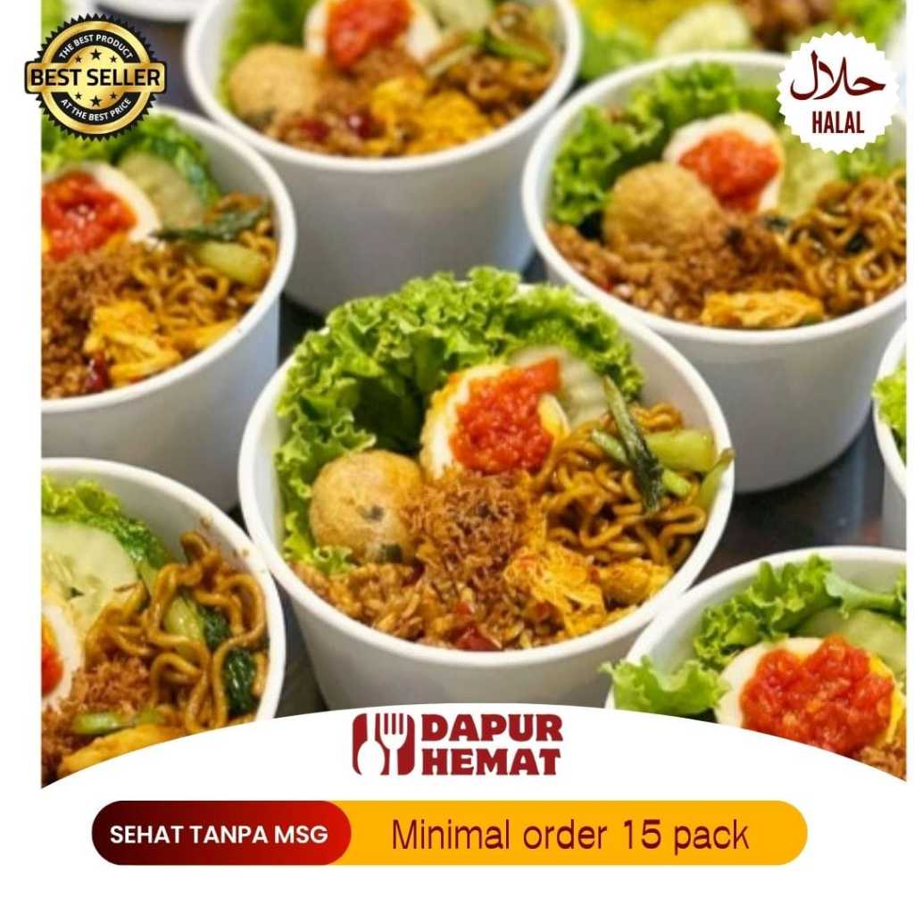 

Dapur Hemat - PROMO Rice Bowl Paket Ekonomis Murah Enak/Makanan Siap Saji Lengkap Pas Untuk Acara