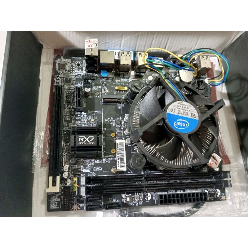 paketan motherboard h61+prosesor Pentium G