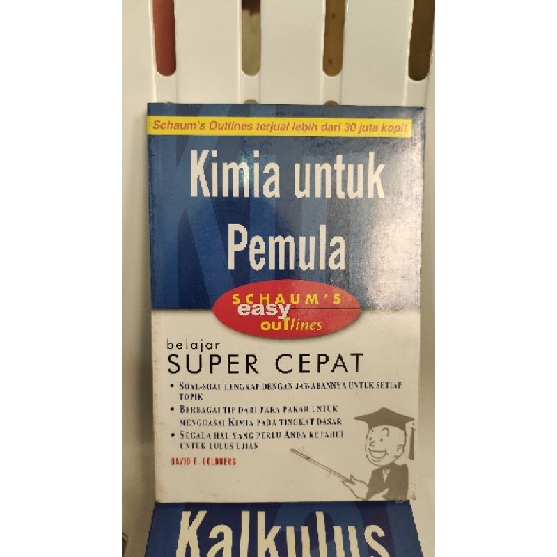 buku kimia untuk pemula "schaum's easy outlines" david e.goldberg