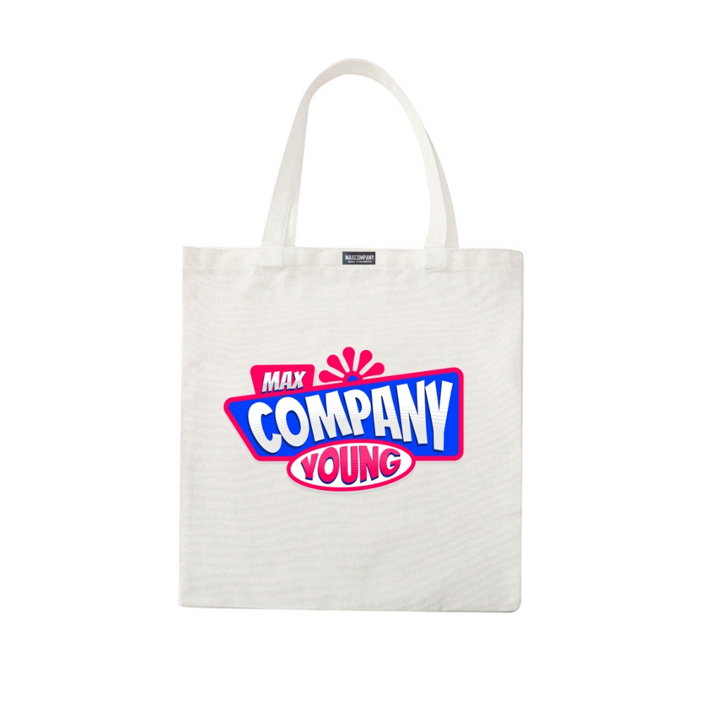 MAX COMPANY Tas Totebag Young Unisex Cream