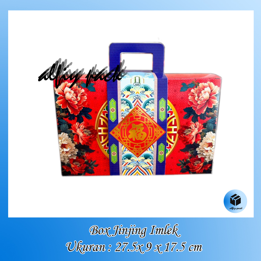 1pack isi 10pcs DUS PACKAGING KUE KERING ISI 3 TOPLES TABUNG 1000ML BOX COOKIES IMLEK CNY SINCIA