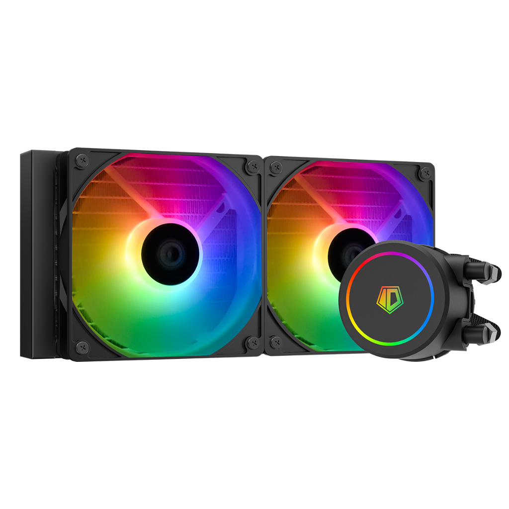 AIO Water Cooling ID COOLING FX240 ARGB INTEL AMD - CPU COOLER ID COOLING FX 240