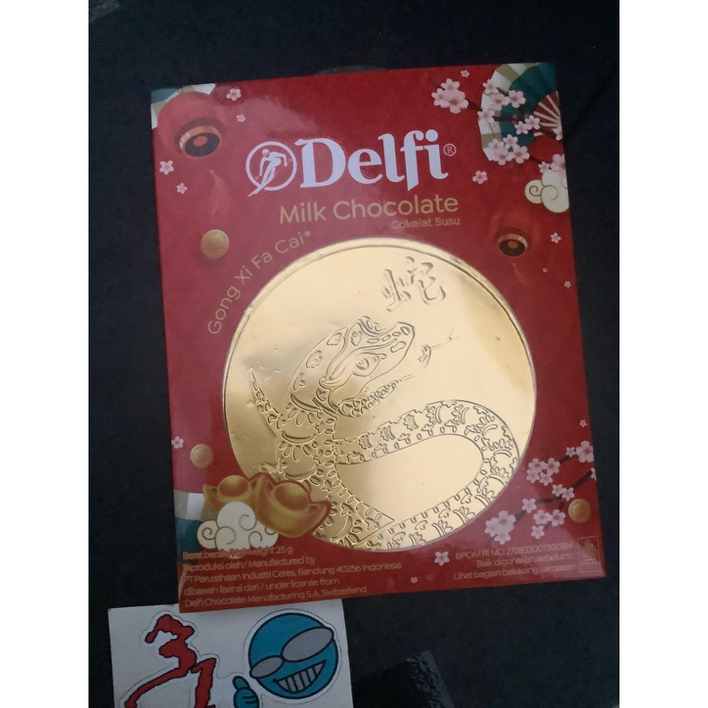 

coklat delfi imlek ular 2025 coklat koin besar milk chocolate delfi