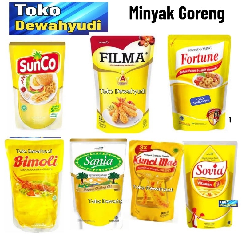 

Minyak Goreng kemasan 1Liter