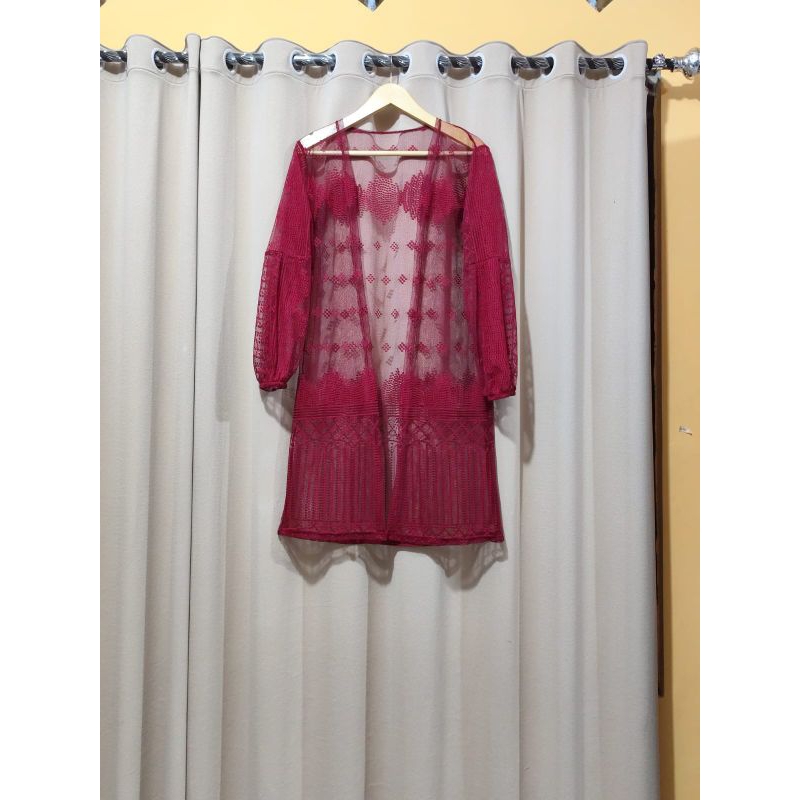 outerwear long cardigan//outerwear Malika//outer kekinian