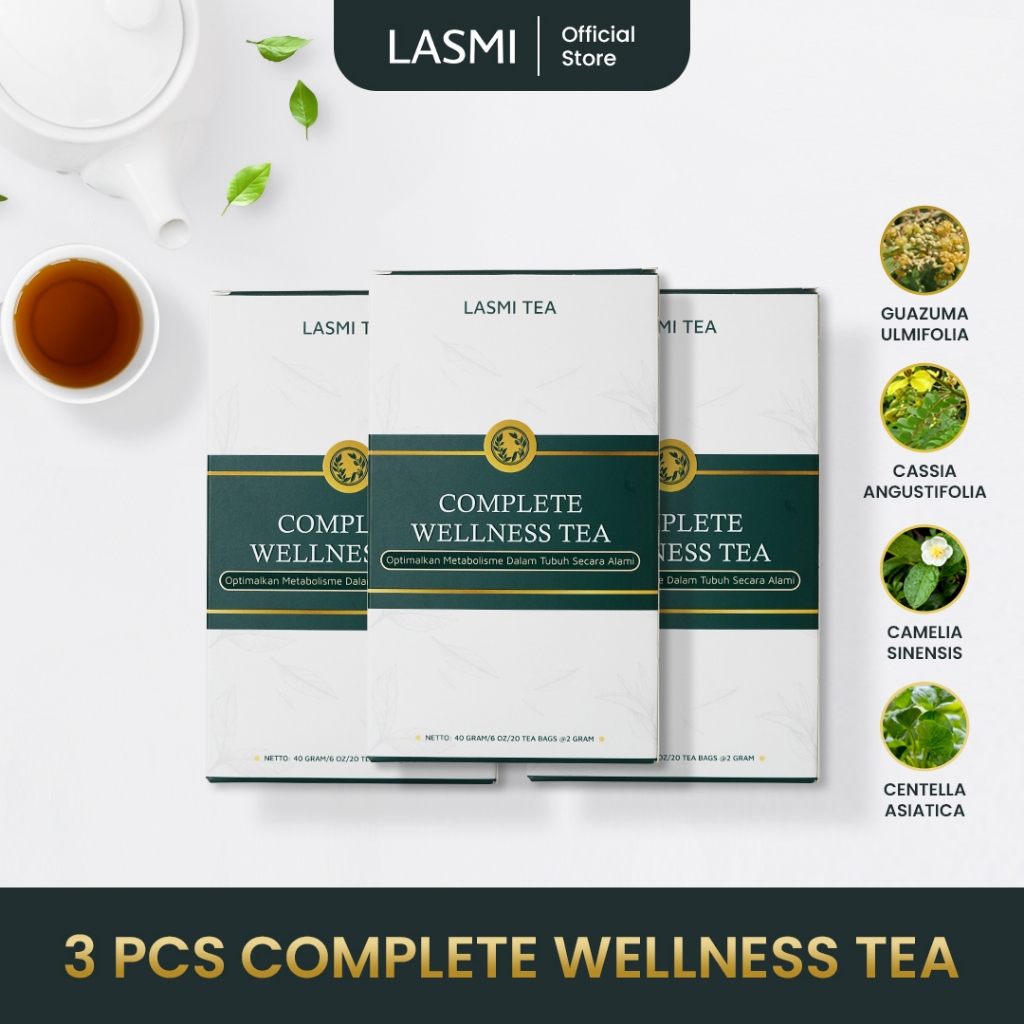 

[Chi Lasmi] Complete Wellness Tea 3pack