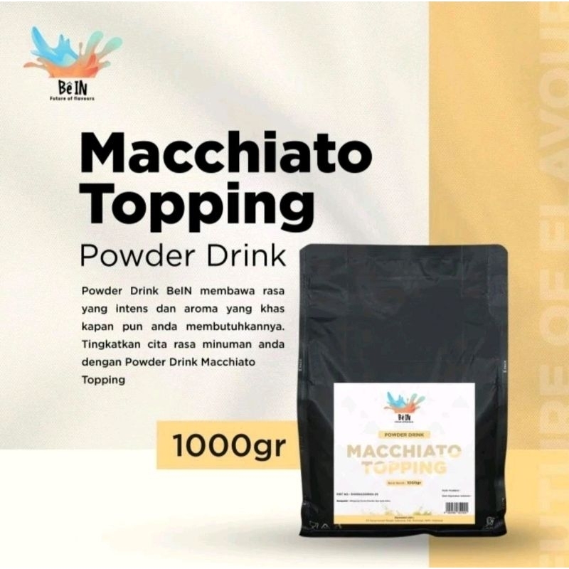 

BeIn Macchiato Topping Powder - Bubuk Minuman Macchiato Toppinh1000gr