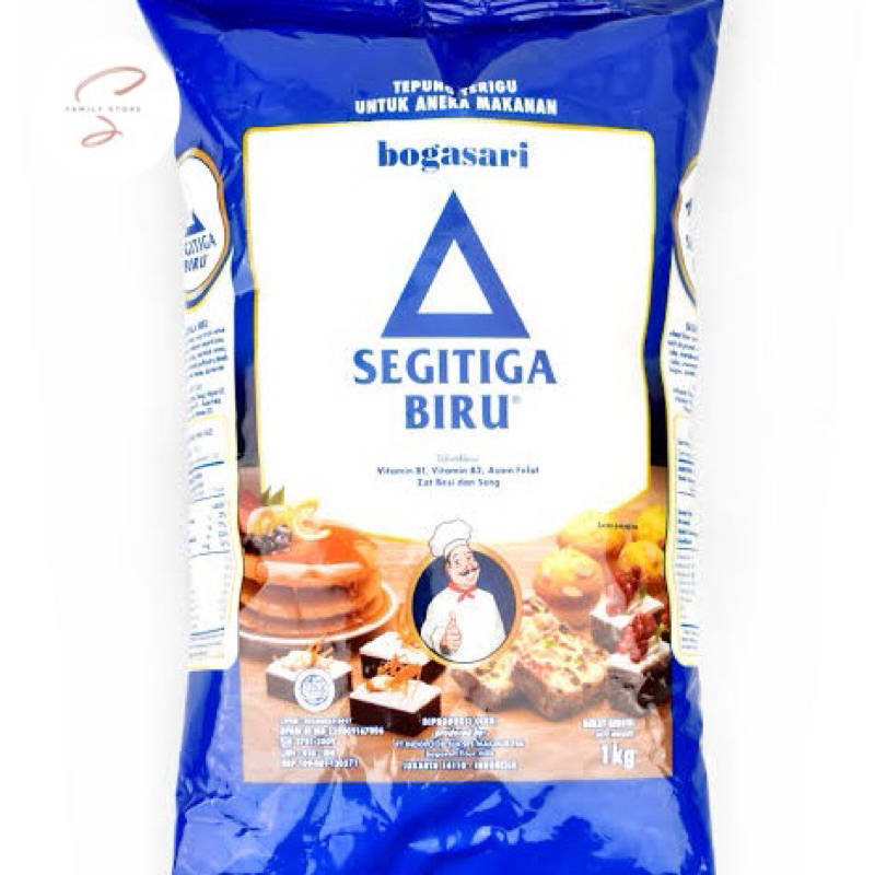 

Tepung Terigu Segitiga Biru Premium 1kg