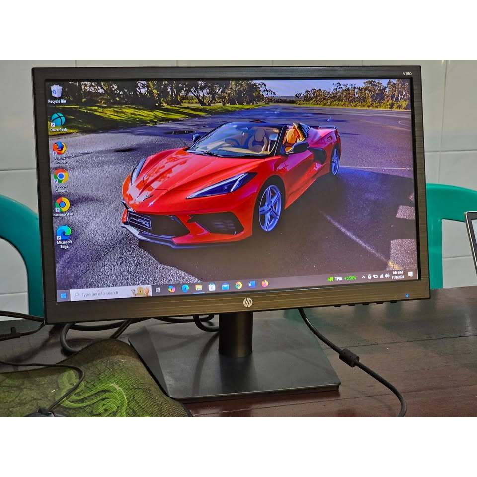 Monitor LED Merk HP 19 inch