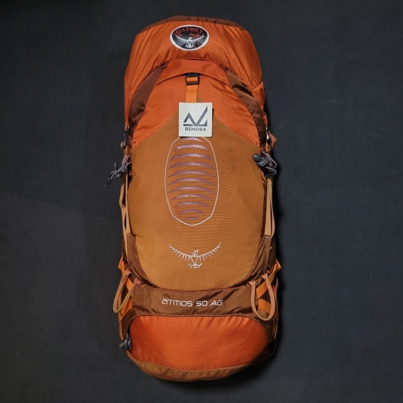 Osprey Atmos 50 Ag orange/red cinnabar second original