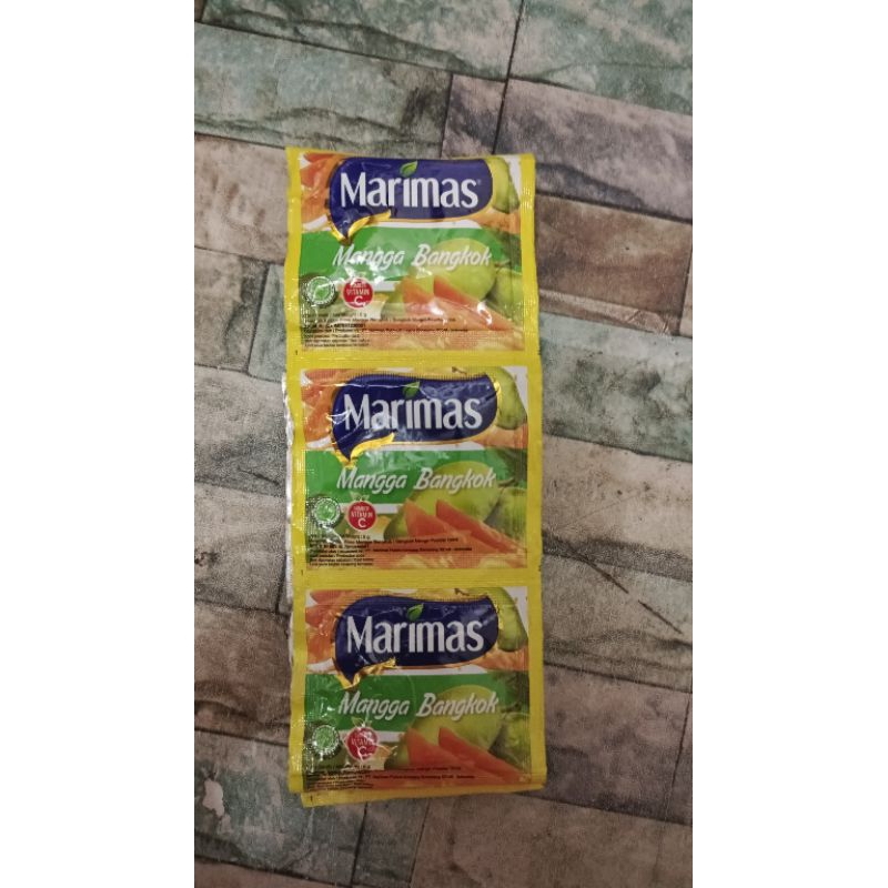 

marimas minuman sachet 1 renceng isi 10pcs minuman instant