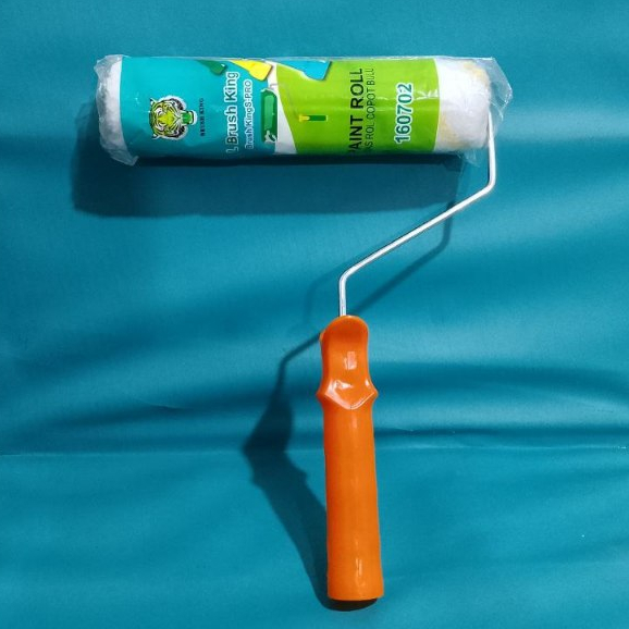 Kuas / Brush King Roll Copot 9" Putih |  KUAS Rol Tembok  | Rollan  9 INCH Cat WALL