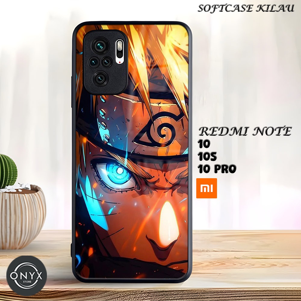 [AA05] Case Glossy Xiaomi Redmi Note 10 10S 10Pro | Kesing Xiaomi naruto | Onyxstore