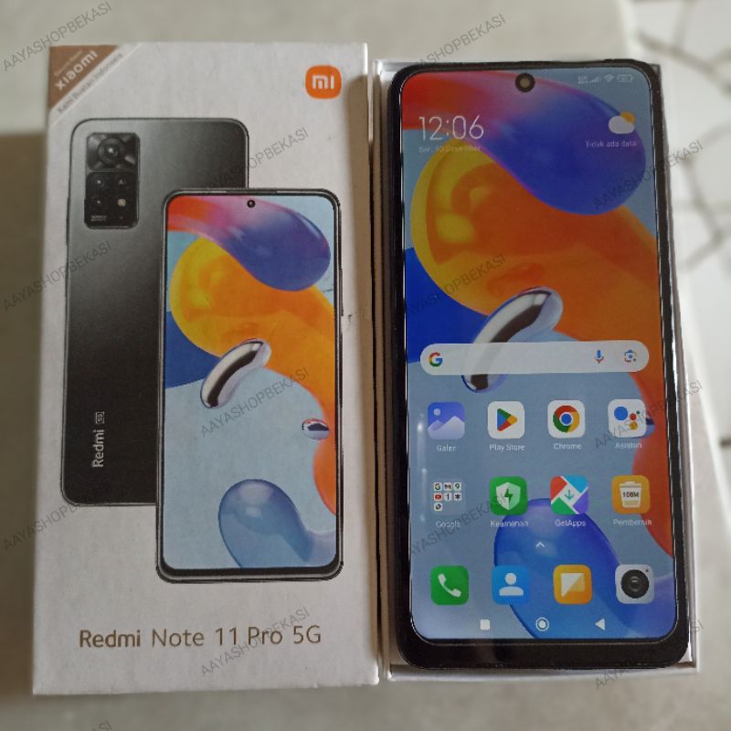 REDMI NOTE 11 PRO 5G 8/128 Second (baca deskripsi)