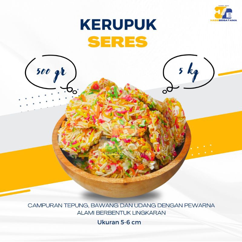 

Kerupuk Mentah 5 kg (Ball)