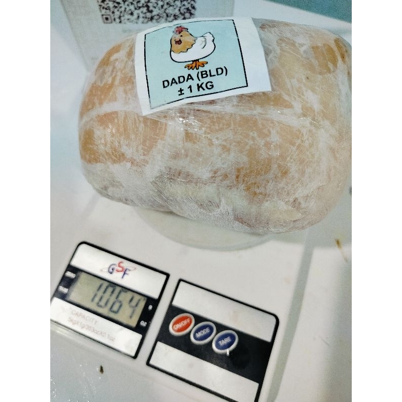 

dada ayam fillet 1,064 kg