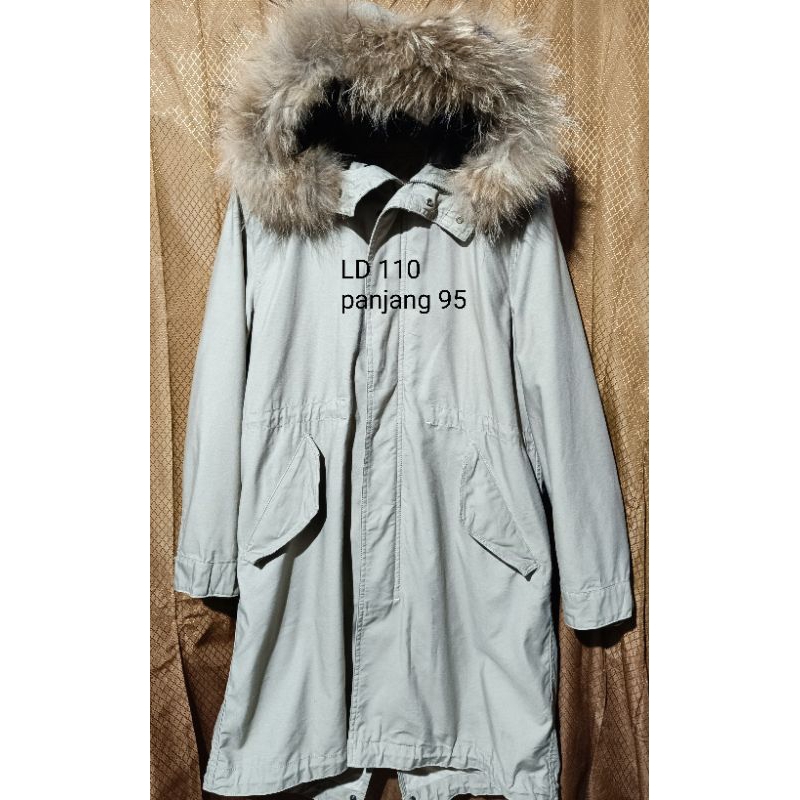 jaket winter long jaket parka panjang jaket musim dingin parka panjang jaket hoodie bulu cream jaket