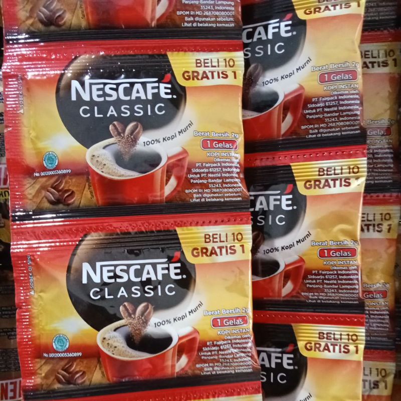 

Nescafe Classic 2gr