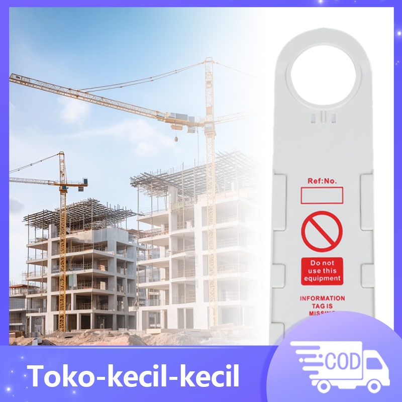 

menggunakan tag tanda / Scaffolding Inspection Tag