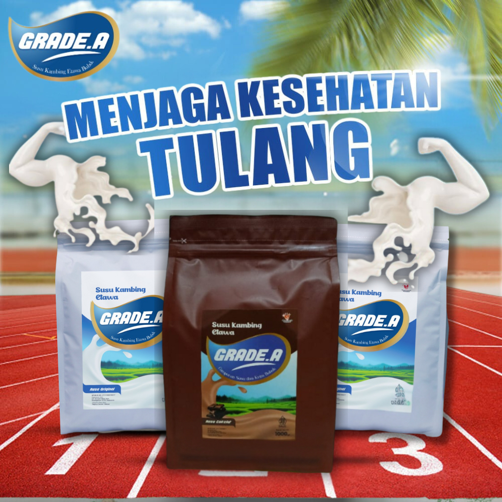 

PAKET HEMAT! SUSU KAMBING ETAWA GRADE A KEMASAN 1KG (1 COKLAT + 2 ORIGINAL)