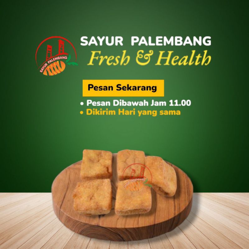 

Tahu Pong Kering isi 10pcs - Sayur Palembang