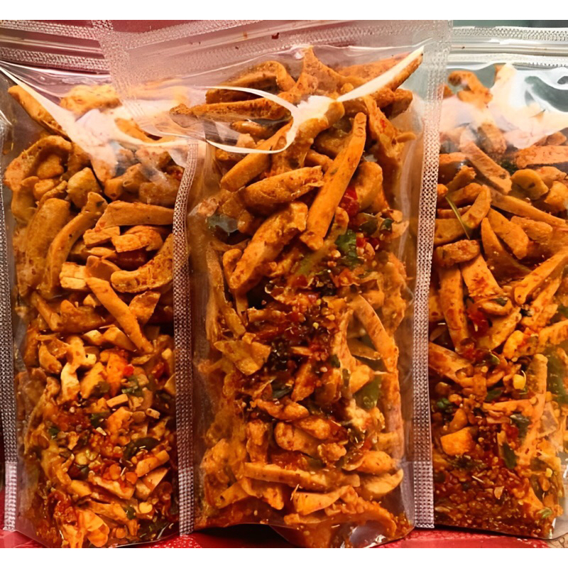 

Keripik Basreng Stik Bumbu Basah Pedas Daun Jeruk Halal Netto 200gram