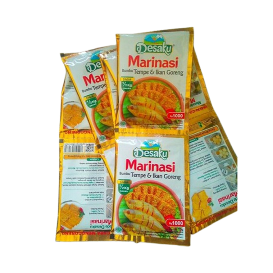 

Desaku Marinasi Bumbu Tempe Ikan Goreng 15g 1 Renceng Isi 12