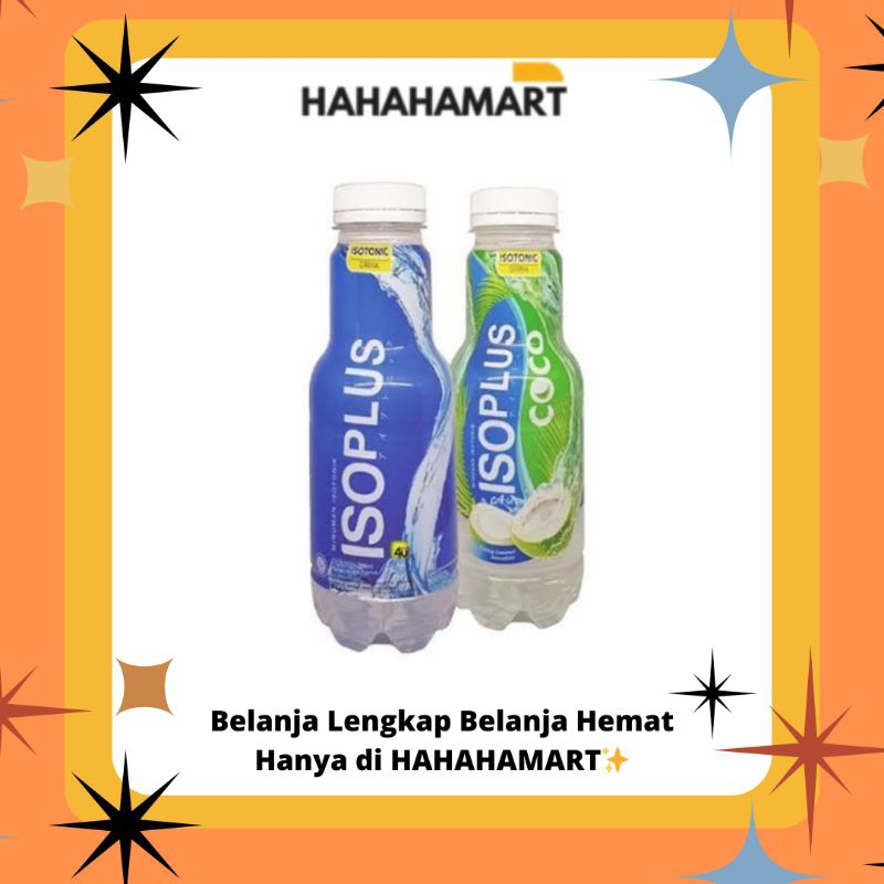 

✨️hahahamart_sby✨️ISOPLUS Minuman Isotonik 350ml | harga untuk 1 slop (isi 12 botol) | kandungan 7 ION lengkap + Vitamin C