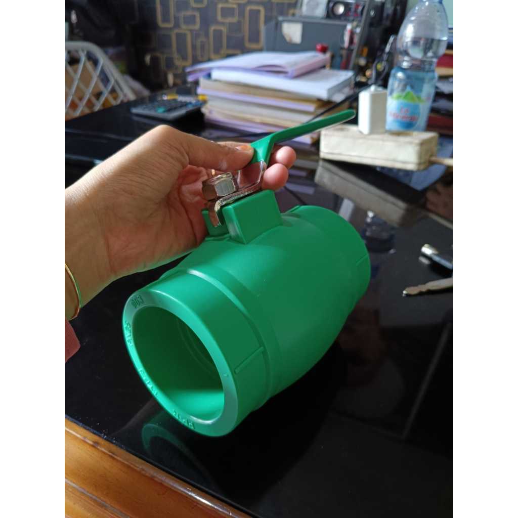 Ball Valve PPR 2 inch (63MM) / Ball Valve 2 inch PPR / Ball Valve PPR 50mm / Stop Kran PPR / Stop Va